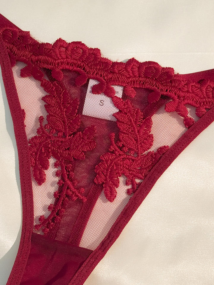2025 Women’s Transparent Sexy Lingerie Set – Sheer Bra &amp; Panty Underwear | NOMV