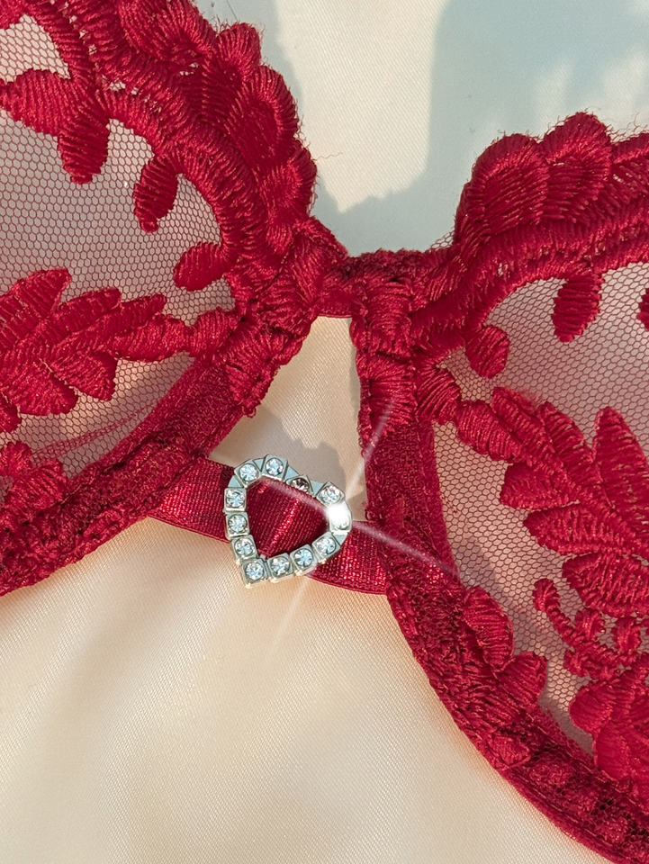 2025 Women’s Transparent Sexy Lingerie Set – Sheer Bra &amp; Panty Underwear | NOMV