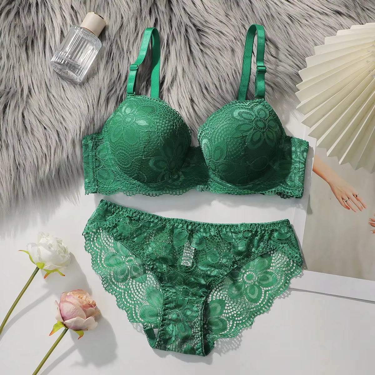 Women’s Sexy Lace Lingerie Set | Bra & Panty Underwear