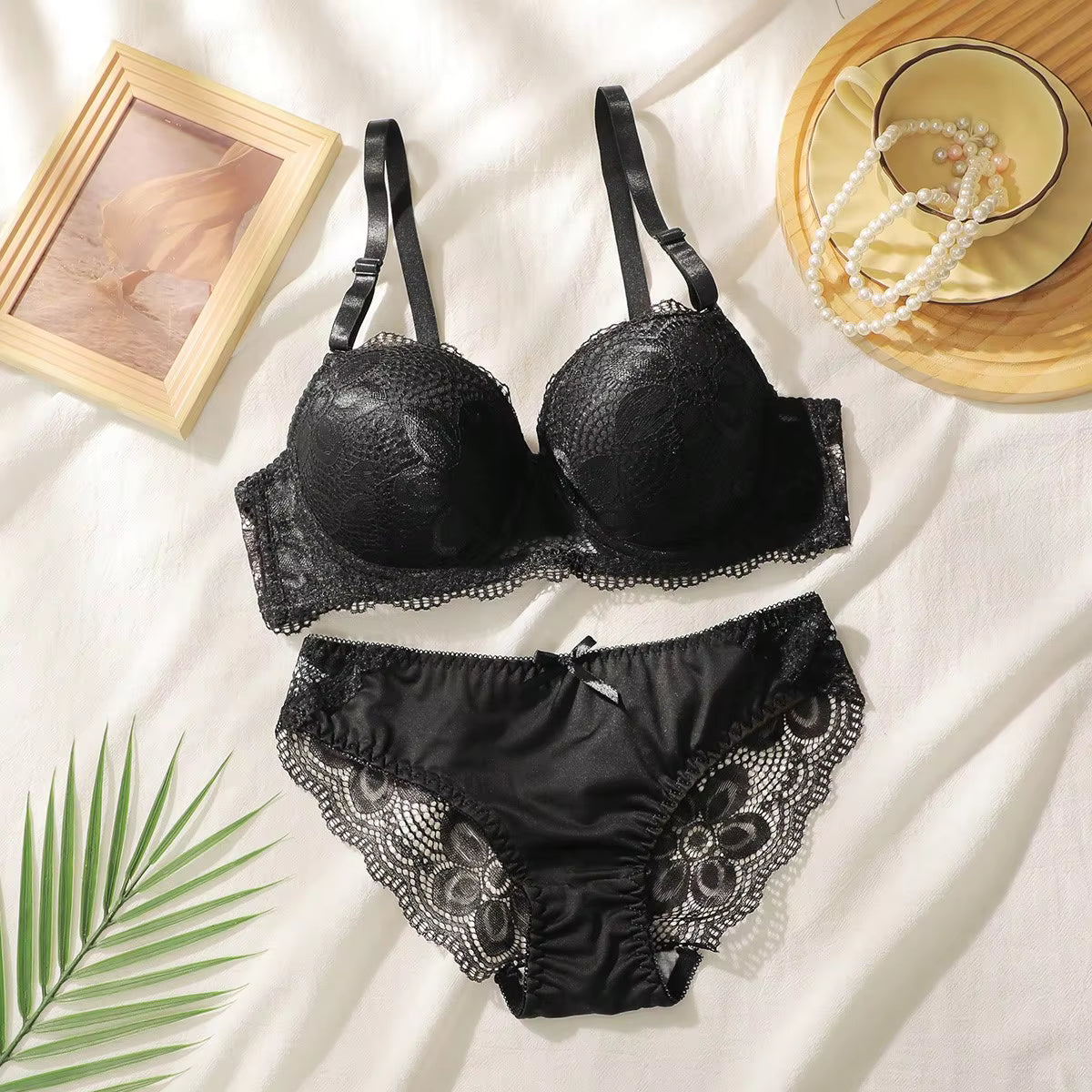 Women’s Sexy Lace Lingerie Set | Bra & Panty Underwear
